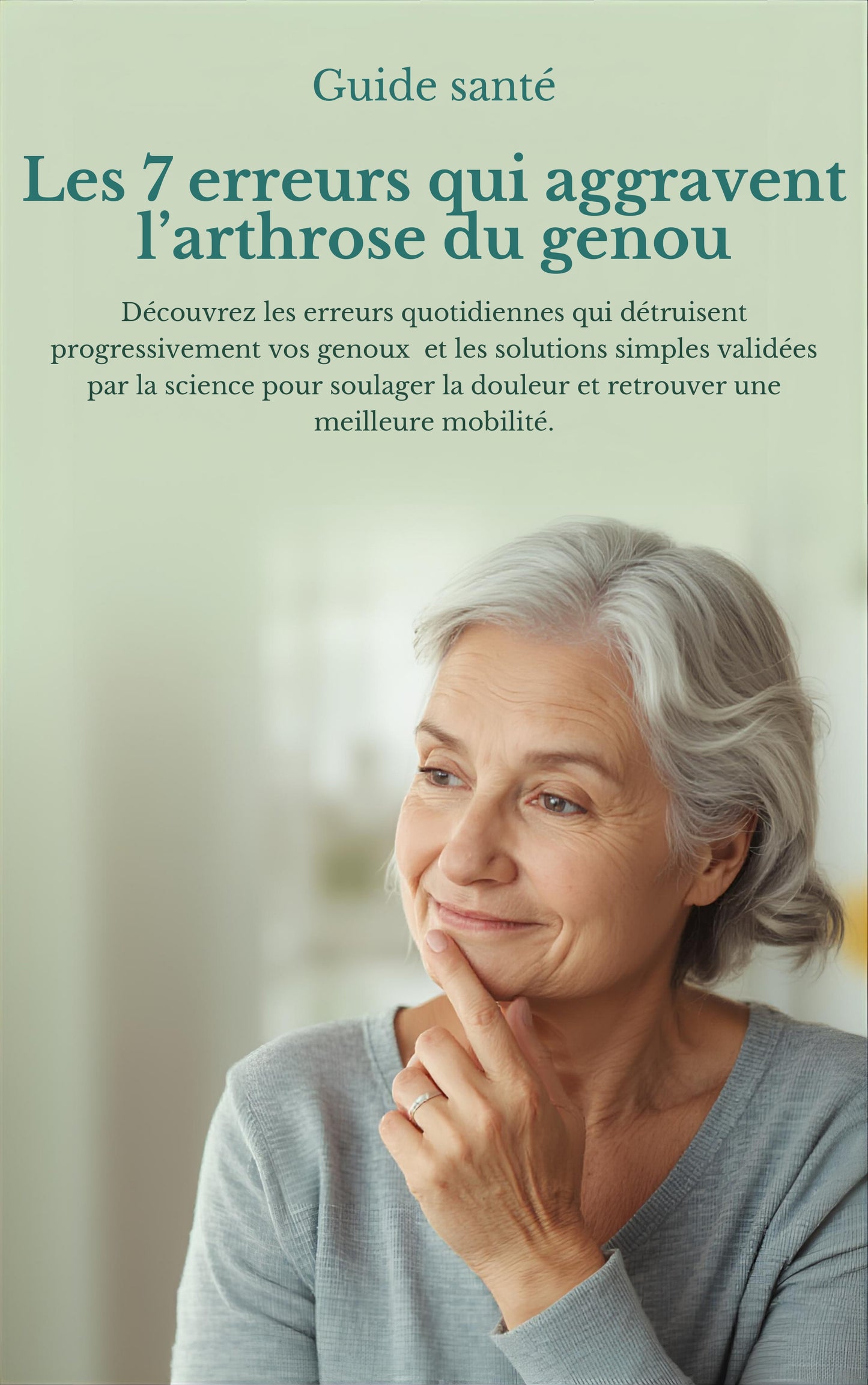 Les 7 erreurs qui aggravent l’arthrose du genou